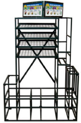 Picture of Midwest Air 889890A 4 ft. Free Standing Display Rack