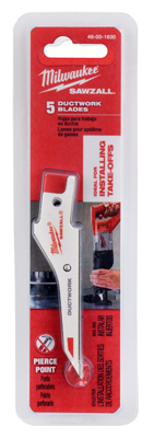 48-00-1630 2 in. Ductwork Sawzall Blade, 5 Pack