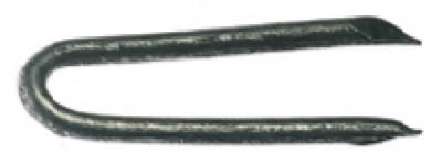0050052 50 lbs. 1 in. Hot Galvanized Fence Staple