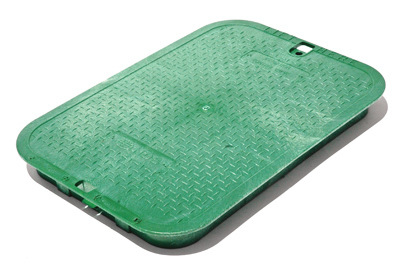 117C 13 x 20 in. Jumbo Valve Box Cover, Green
