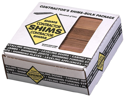 Picture of Nelson Wood Shims CSH8-84-320B 8 in. Wood Shim- Pack - 84