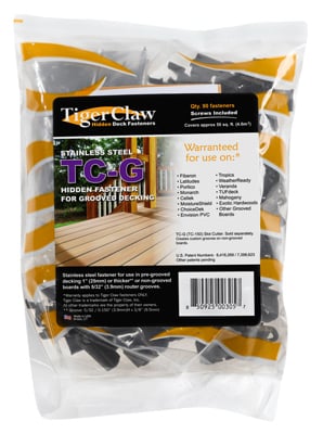 F-4058-TCGS Clip & Screw System- Pack - 90