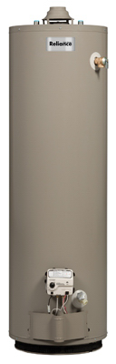 6-50-NBRT 400 Natural Gas Water Heater - 50 Gallon -  Reliance, 195195