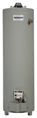 6-50-UNBRT 400 Natural Gas Ultra Low Nox Water Heater - 50 Gallon -  Reliance, 196325