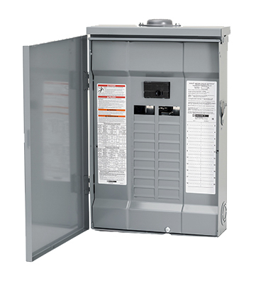 HOM2040M100PRB 100A Main Breaker Installed Load Center