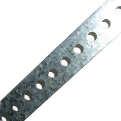 11148 2.81 x 60 in. Plated Slotted Steel Strapping