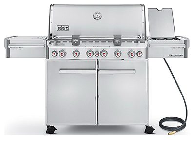 7470001 Summit S-670 Stainless Steel Natural Gas Grill -  Weber, 105359