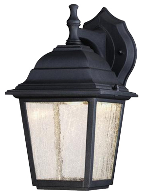 64001 9W Black LED Wall Lantern