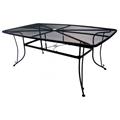 Woodard 1172-BXU 42 x 72 in. Standard Mesh Dining Table Woodard 1172-BXU 42 x 72 in. Standard Mesh Dining Table