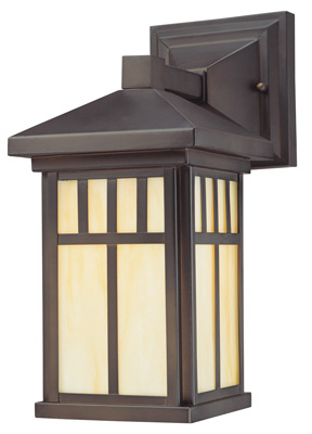 Picture of Westinghouse 67328 1 Light Outdoor Bronze Wall Lantern