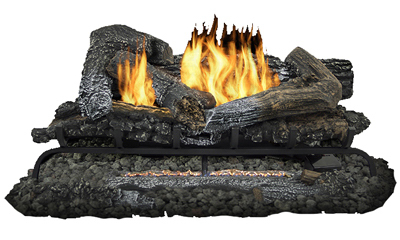 GLD2465R 24 in. Vent Free Fireplace Log Set