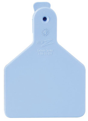 Picture of Z Tags 9053615 Blue Cow Z Tag- 25 Pack