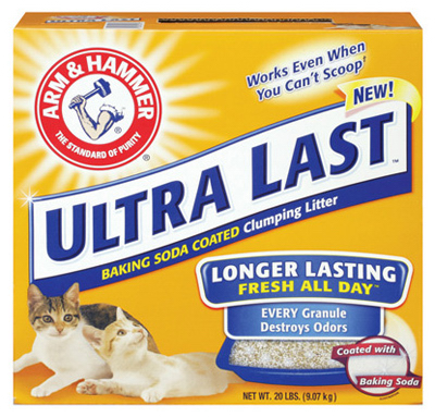 Picture of Church & Dwight 02203 20 lbs. Ultra Last Clumping Cat Litter