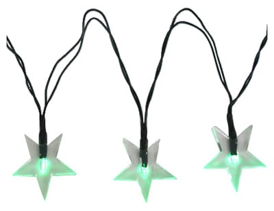 RS-9108AN Solar Star String Light - Multi-Color - 9 ft. - Eco-Friendly Design