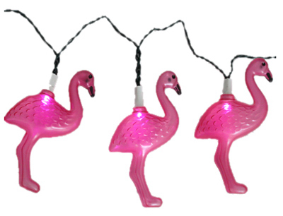 Picture of Four Seasons RS-9101AN Solar Flamingo String Light