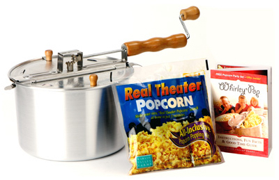 Picture of Wabash Valley Farms 25008A 6 QT Original Whirley Pop Stove Top Popcorn Popper