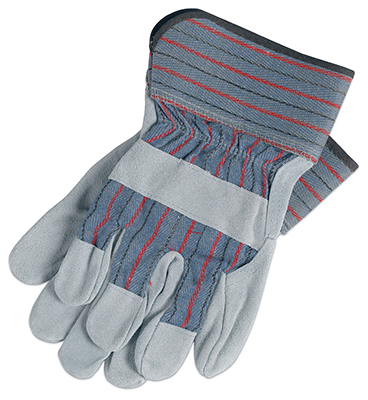 12T Mens Suede Cowhide Leather Palm Glove