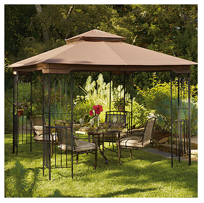 L-GZ105PST-4F 10 x 10 ft. Lansing Gazebo