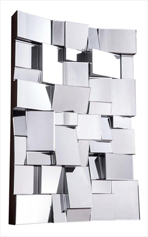 Elegant Lighting MR-3185 47 x 4.5 x 31.5 in. Modern Clear Mirror