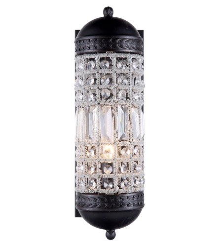 Picture of Elegant Lighting 1205W5DB-RC 5 W x 15 H in. Olivia Wall Sconce - Dark Bronze- Royal Cut Crystal Clear