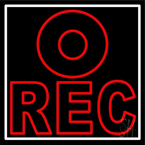 Everything Neon N105-12365 Rec LED Neon Sign 16 x 16 - inches