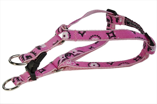 Picture of Sassy Dog Wear BANDANA PINK1-H Bandana Dog Harness- Pink - Extra Small