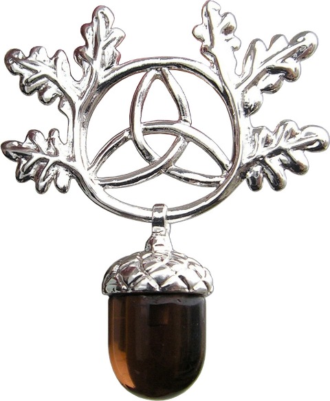 CK04 Triskel Oak Pendant - Personal Growth And Development