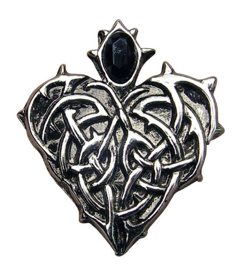 Barbed Heart Pendant - Eternal Love