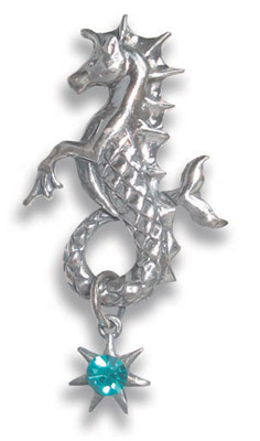 COM07 Poseidons Steed Pendant To Attract Friendship By Anne Stokes