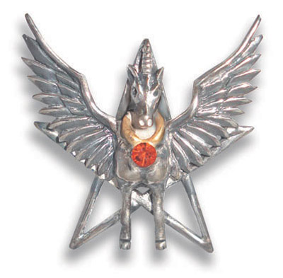 COM08 Divine Pegasus Pendant - Inspiration By Anne Stokes