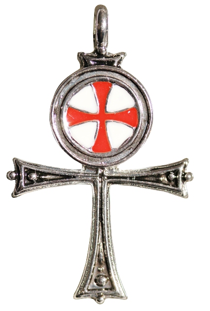 Templar Ankh Pendant - The True Seeker Of Self-Mastery And Immortality