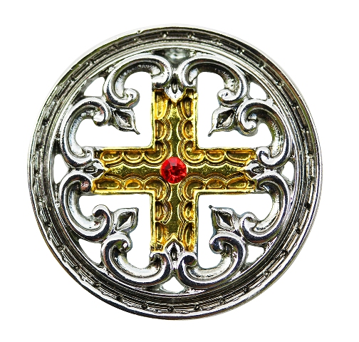 Engrailed Cross Pendant