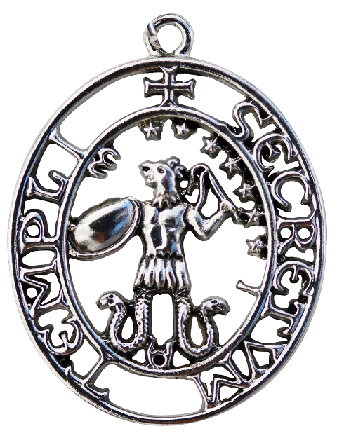 Sigil Of Abraxas Pendant - Magickal Right And Might