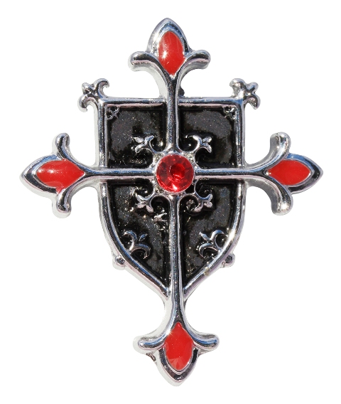 KT4 Shield Cross Pendant - Protection From Evil -  Starlinks