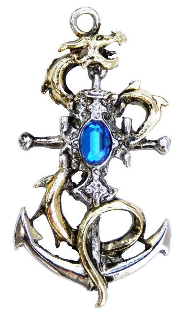 Drakes Leviathan Pendant - Luck & Fearlessness