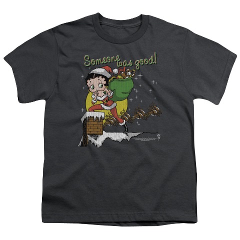 Boop-Chimney - Short Sleeve Youth 18-1 Tee - Charcoal- Extra Large