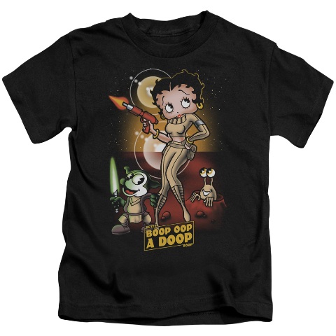 Boop-Star Princess 18-1 Tee - Black- Small 4