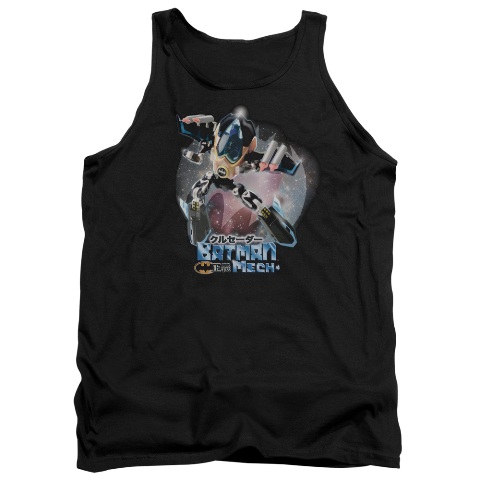 Batman-Batman Mech - Adult Tank Top - Black- Small