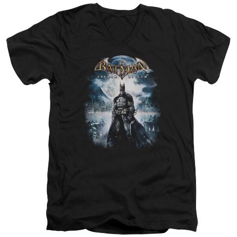 Batman Aa-Game Cover - Short Sleeve Adult 30-1 Tee - Black- Extra Large