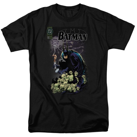 Batman-Cover No. 516 Short Sleeve Adult 18-1 Tee - Black - Medium