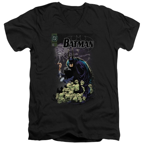 Batman-Cover No. 516 - Short Sleeve Adult 30-1 Tee - Black- Medium