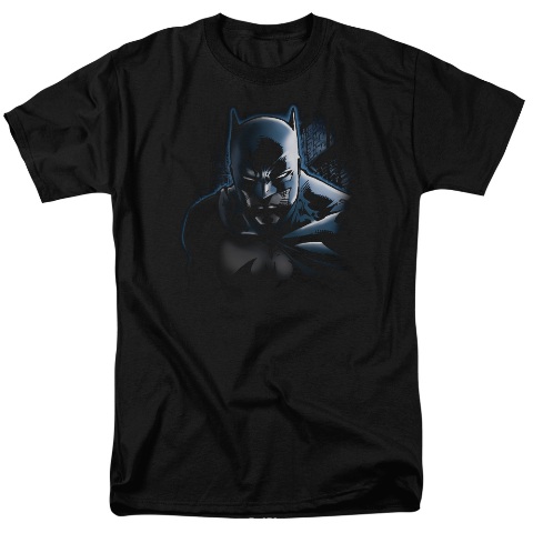 Batman-Dont Mess With The Bat - Short Sleeve Adult 18-1 Tee - Black- Extra Large