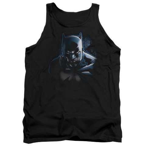 Batman-Dont Mess With The Bat - Adult Tank Top - Black- Small
