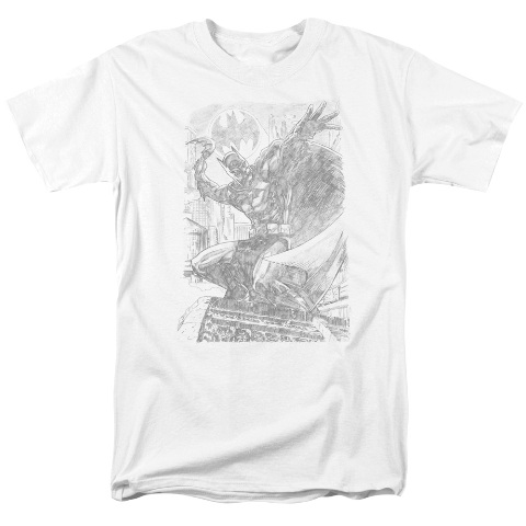 Batman-Pencil Batarang Throw - White- Large