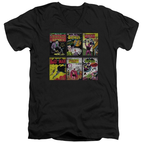 Batman-Bm Covers - Black- 2X