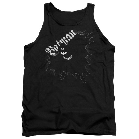 Batman-Darkness - Adult Tank Top - Black- Medium