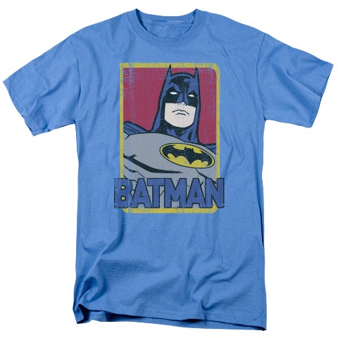 Batman-Primary 18-1 Tee - Carolina Blue- Large