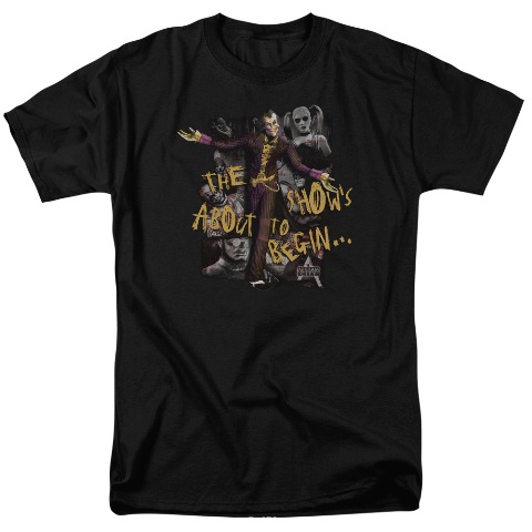 Arkham City T-Shirt - Black - 2X