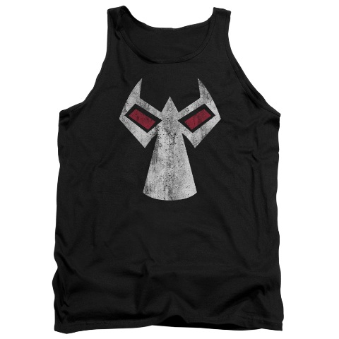 Batman-Bane Mask - Adult Tank Top - Black- Medium