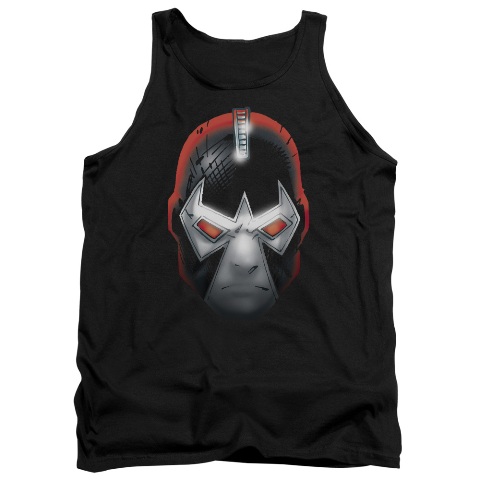Batman-Bane Head - Adult Tank Top - Black- Extra Large